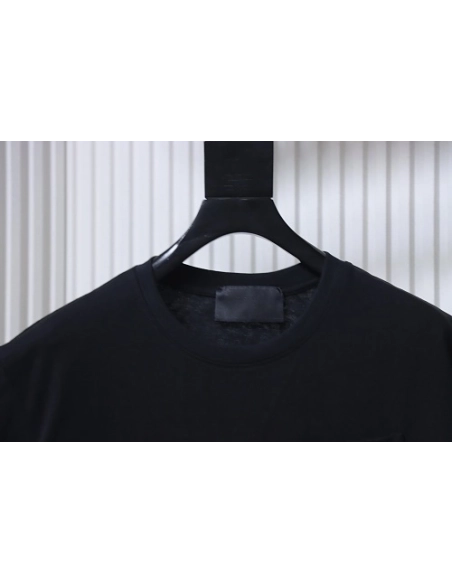 Prada Label Pocket T-shirt Black,Prada T-shirts,T-Shirts,CLOTHES