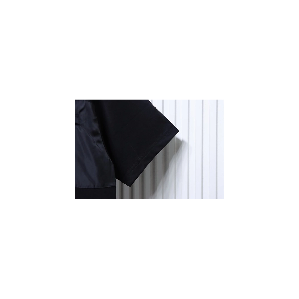 Prada Patch Pocket T-shirt Black,Prada T-shirts,T-Shirts,CLOTHES