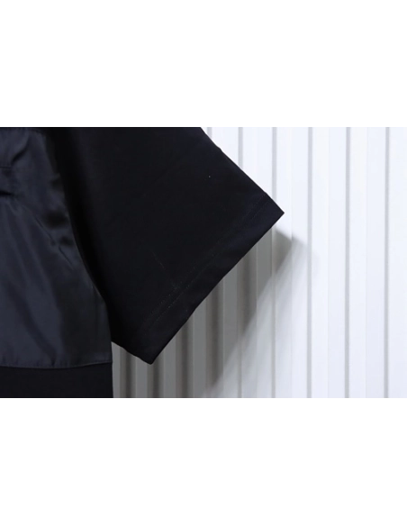 Prada Patch Pocket T-shirt Black,Prada T-shirts,T-Shirts,CLOTHES