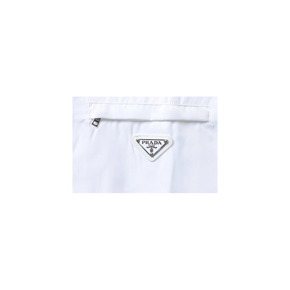 Prada Patch Pocket T-shirt White,Prada T-shirts,T-Shirts,CLOTHES