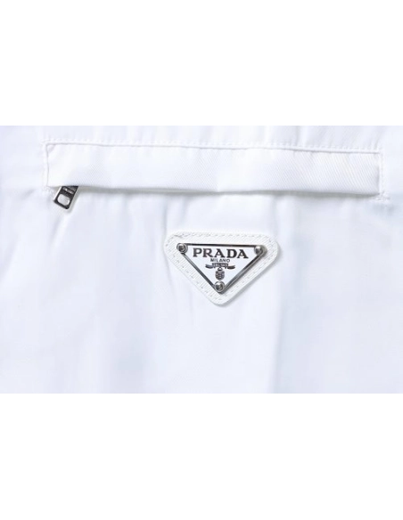 Prada Patch Pocket T-shirt White,Prada T-shirts,T-Shirts,CLOTHES