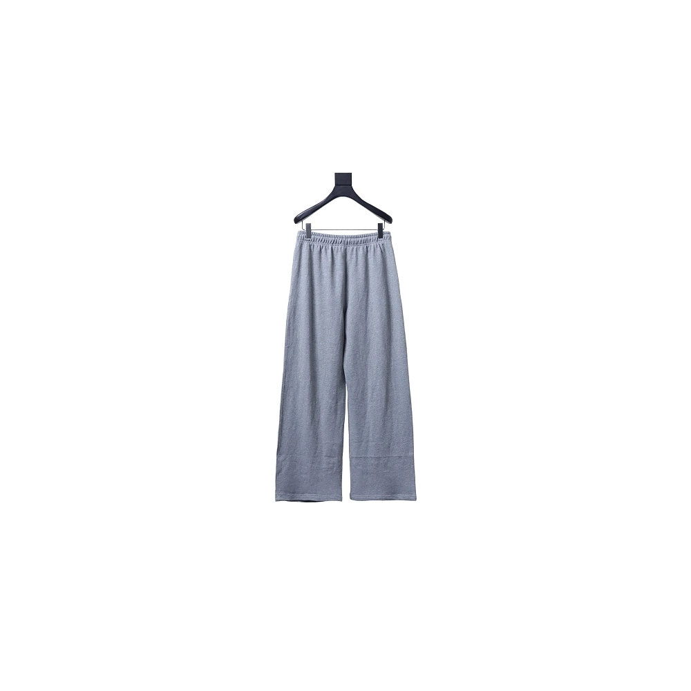 Ralph Lauren Embroidered Logo Casual Trousers Gray,Ralph Lauren Trousers,Jeans,CLOTHES