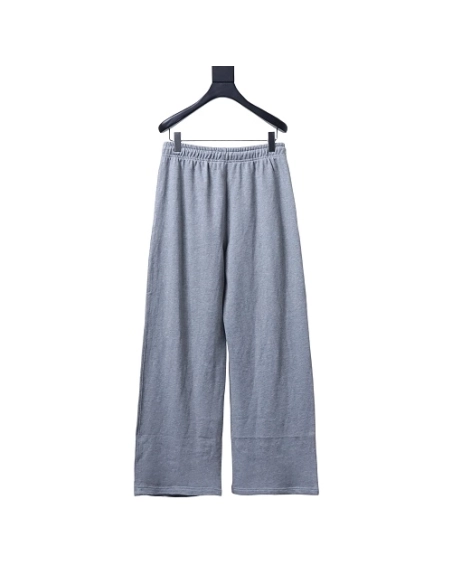 Ralph Lauren Embroidered Logo Casual Trousers Gray,Ralph Lauren Trousers,Jeans,CLOTHES
