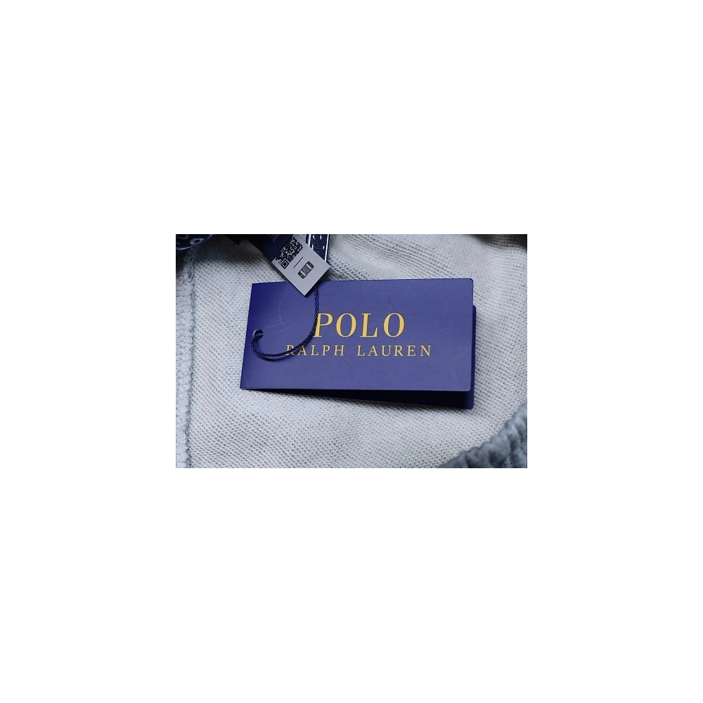 Ralph Lauren Embroidered Logo Casual Trousers Gray,Ralph Lauren Trousers,Jeans,CLOTHES
