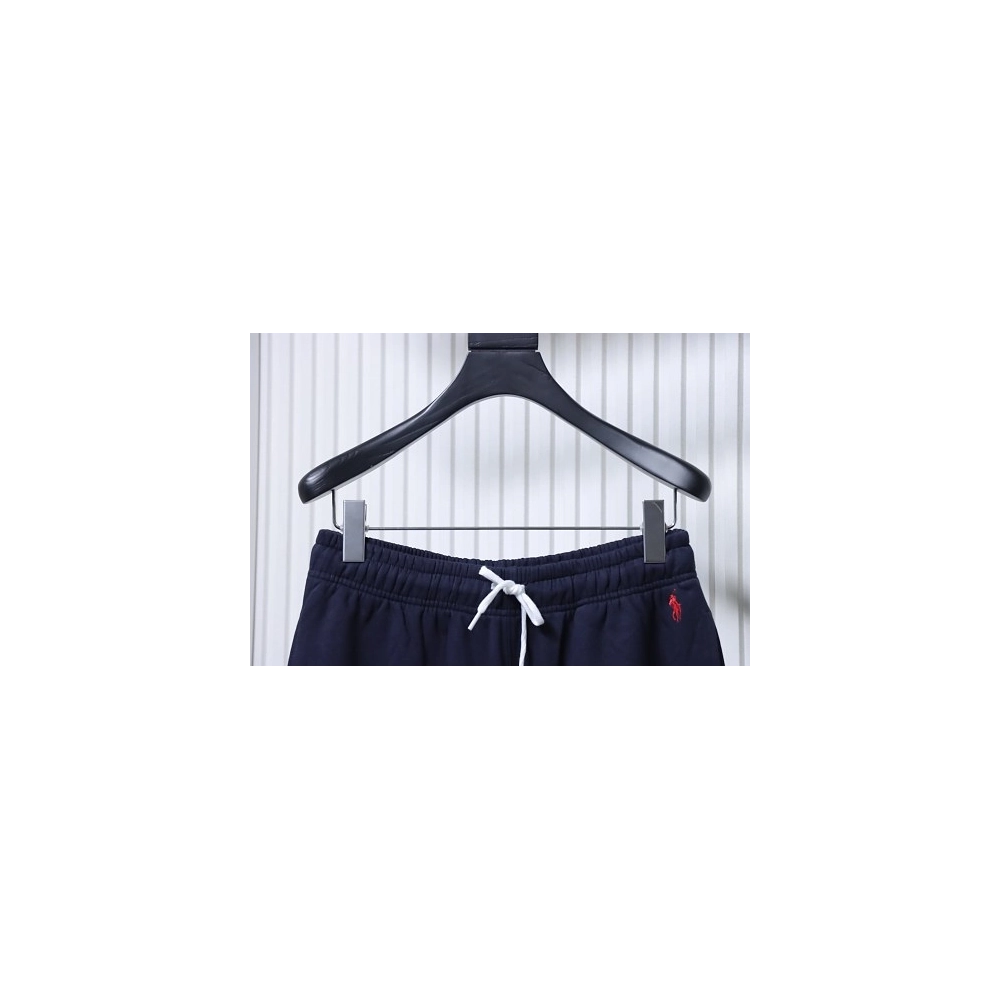 Ralph Lauren Red Embroidered Logo Casual Trousers Black,Ralph Lauren Trousers,Jeans,CLOTHES
