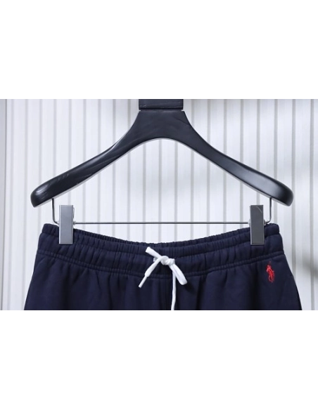 Ralph Lauren Red Embroidered Logo Casual Trousers Black,Ralph Lauren Trousers,Jeans,CLOTHES