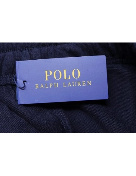 Ralph Lauren Red Embroidered Logo Casual Trousers Black,Ralph Lauren Trousers,Jeans,CLOTHES