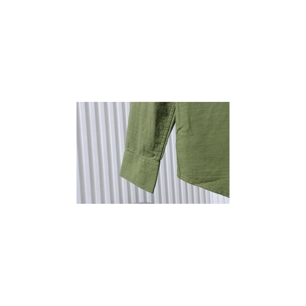 Ralph Lauren Small Warhorse Logo Embroidered Long-Sleeve Shirt Green,Ralph Lauren T-Shirts,T-Shirts,CLOTHES