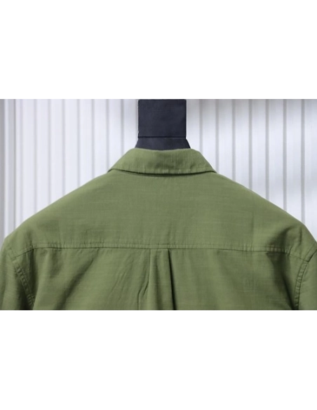 Ralph Lauren Small Warhorse Logo Embroidered Long-Sleeve Shirt Green,Ralph Lauren T-Shirts,T-Shirts,CLOTHES