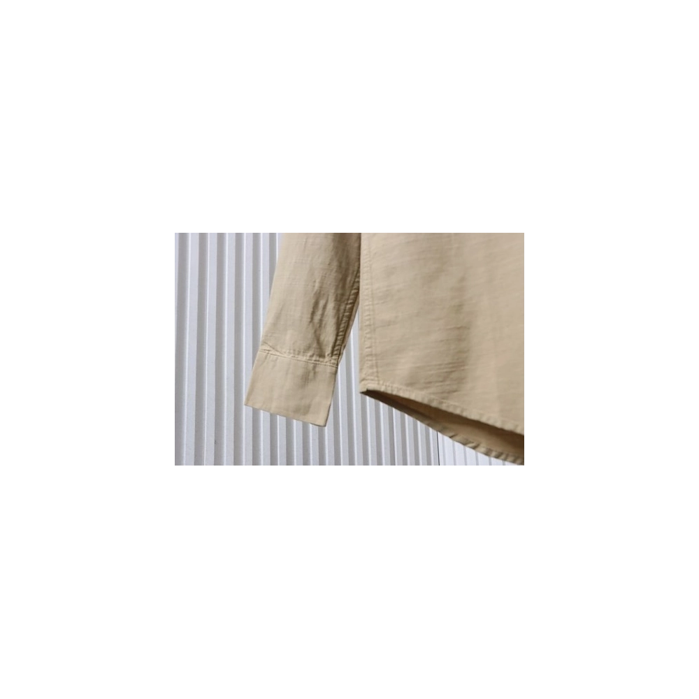 Ralph Lauren Small Warhorse Logo Embroidered Long-Sleeve Shirt Khaki,Ralph Lauren T-Shirts,T-Shirts,CLOTHES