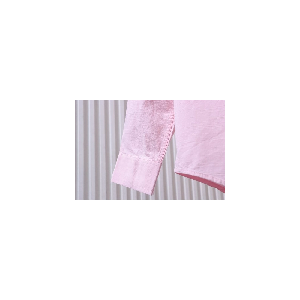 Ralph Lauren Small Warhorse Logo Embroidered Long-Sleeve Shirt Pink,Ralph Lauren T-Shirts,T-Shirts,CLOTHES