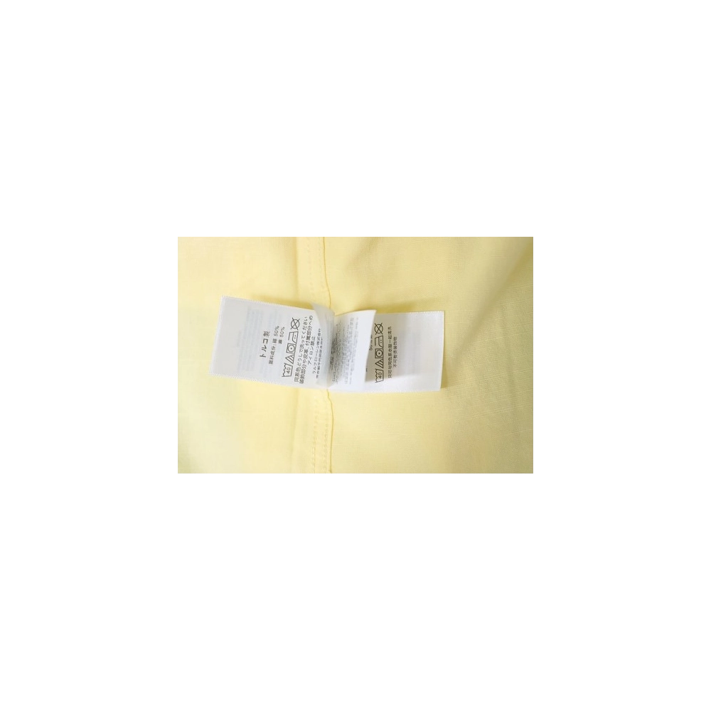 Ralph Lauren Small Warhorse Logo Embroidered Long-Sleeve Shirt Yellow,Ralph Lauren T-Shirts,T-Shirts,CLOTHES