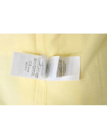 Ralph Lauren Small Warhorse Logo Embroidered Long-Sleeve Shirt Yellow,Ralph Lauren T-Shirts,T-Shirts,CLOTHES