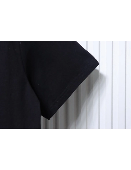 Stussy Cylindrical Logo Print T-Shirt Black,Stussy T-Shirts,T-Shirts,CLOTHES