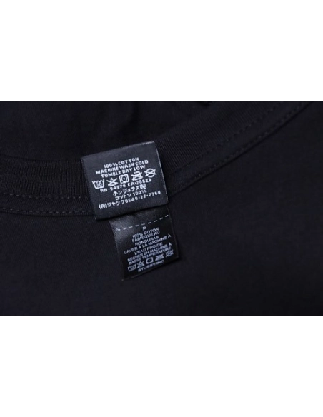 Stussy Cylindrical Logo Print T-Shirt Black,Stussy T-Shirts,T-Shirts,CLOTHES