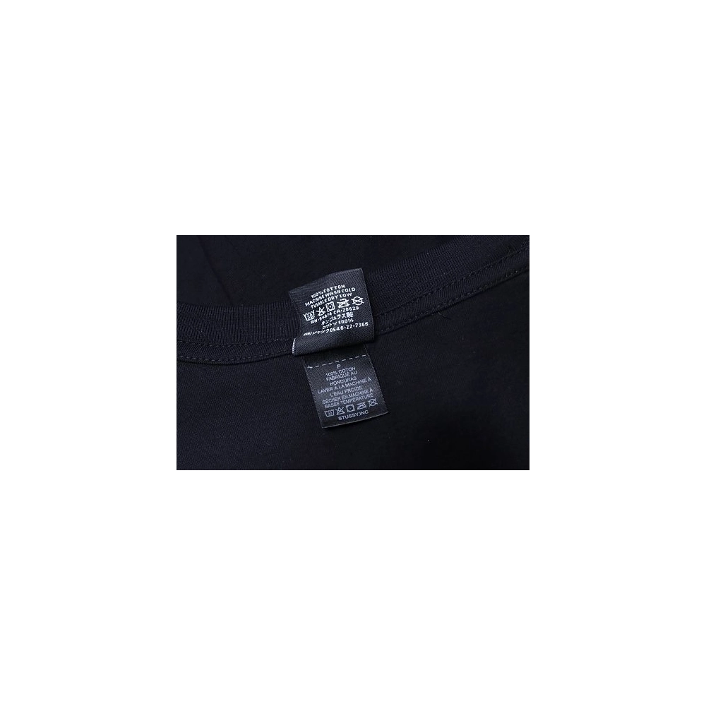 Stussy Dice Print T-Shirt Black,Stussy T-Shirts,T-Shirts,CLOTHES
