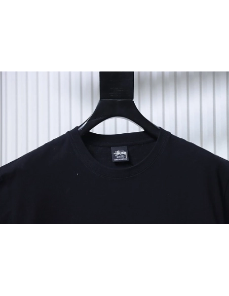Stussy Dice Print T-Shirt Black,Stussy T-Shirts,T-Shirts,CLOTHES