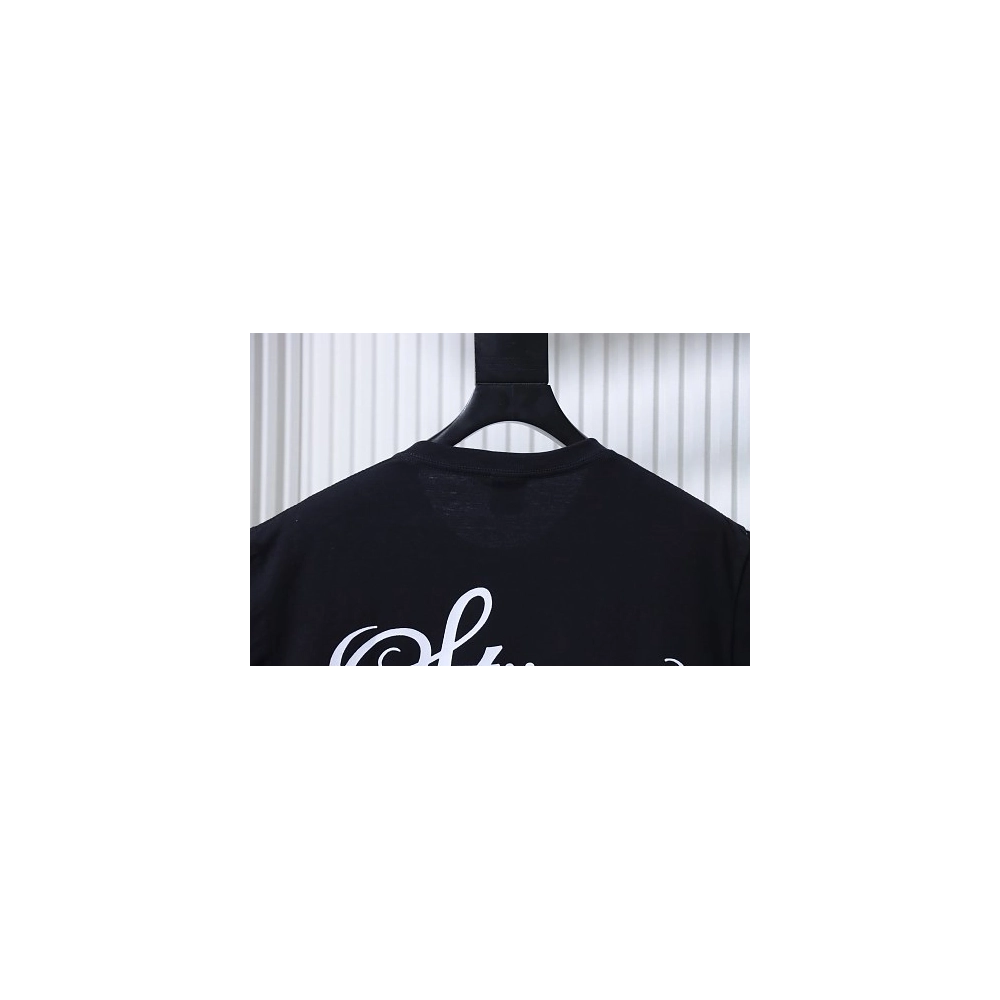 Stussy World Tour Graphic T-Shirt Black,Stussy T-Shirts,T-Shirts,CLOTHES