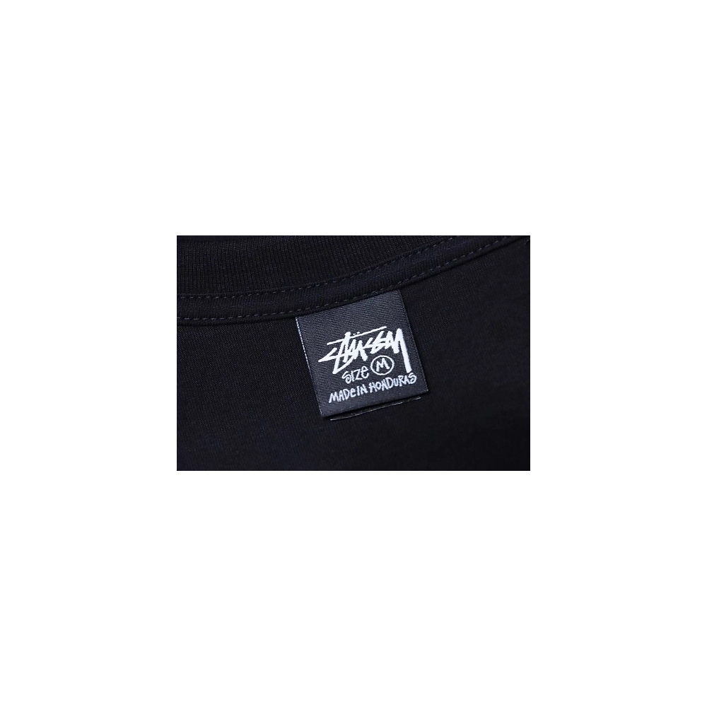 Stussy World Tour Graphic T-Shirt Black,Stussy T-Shirts,T-Shirts,CLOTHES