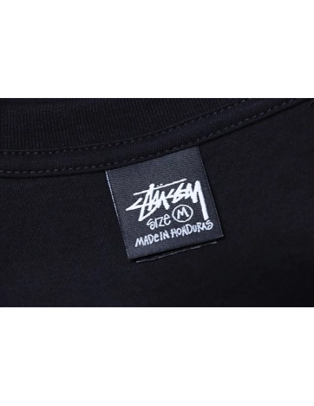 Stussy World Tour Graphic T-Shirt Black,Stussy T-Shirts,T-Shirts,CLOTHES