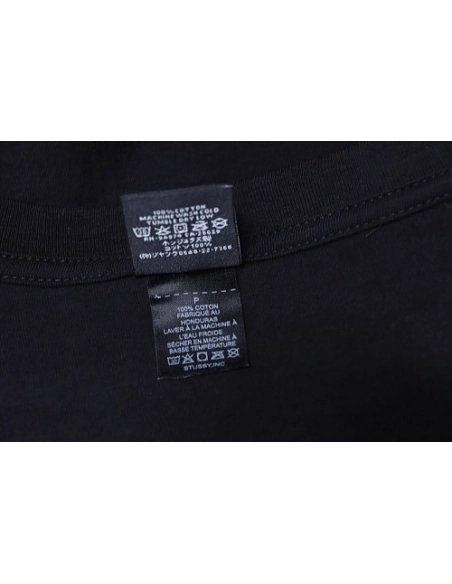 Stussy World Tour Graphic T-Shirt Black,Stussy T-Shirts,T-Shirts,CLOTHES