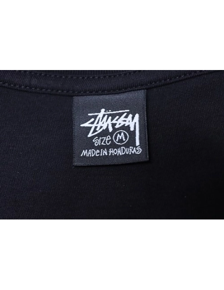 Stussy x Metalheadz Collaborative Character Print T-Shirt Black,Stussy T-Shirts,T-Shirts,CLOTHES