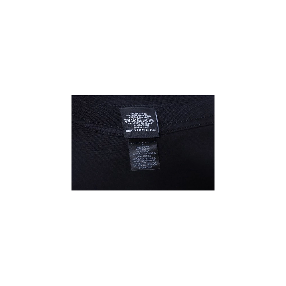 Stussy x Metalheadz Collaborative Character Print T-Shirt Black,Stussy T-Shirts,T-Shirts,CLOTHES