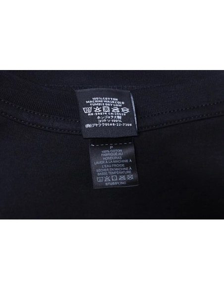 Stussy x Metalheadz Collaborative Character Print T-Shirt Black,Stussy T-Shirts,T-Shirts,CLOTHES