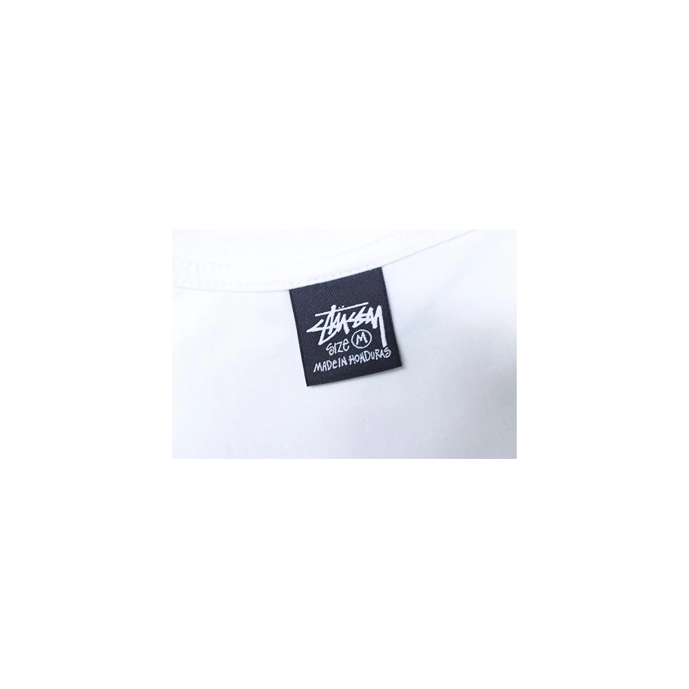 Stussy x Metalheadz Collaborative Character Print T-Shirt White,Stussy T-Shirts,T-Shirts,CLOTHES