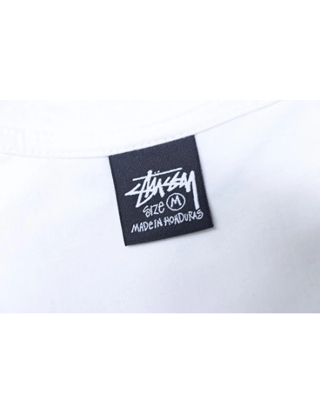 Stussy x Metalheadz Collaborative Character Print T-Shirt White,Stussy T-Shirts,T-Shirts,CLOTHES