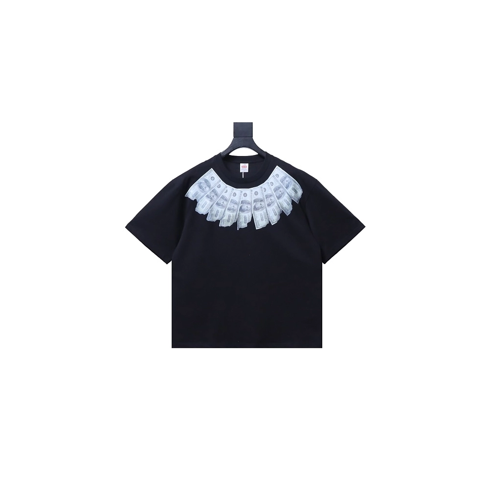 Supreme MM6 Maison Margiela US Dollar Print T-Shirt Black,Supreme T-Shirts,T-Shirts,CLOTHES