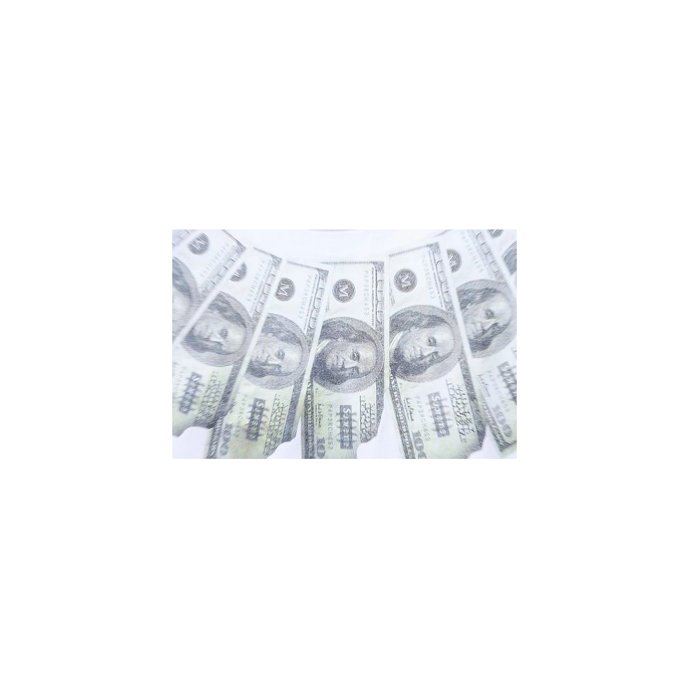 Supreme MM6 Maison Margiela US Dollar Print T-Shirt White,Supreme T-Shirts,T-Shirts,CLOTHES