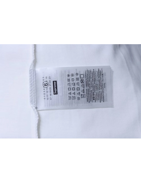 Supreme MM6 Maison Margiela US Dollar Print T-Shirt White,Supreme T-Shirts,T-Shirts,CLOTHES
