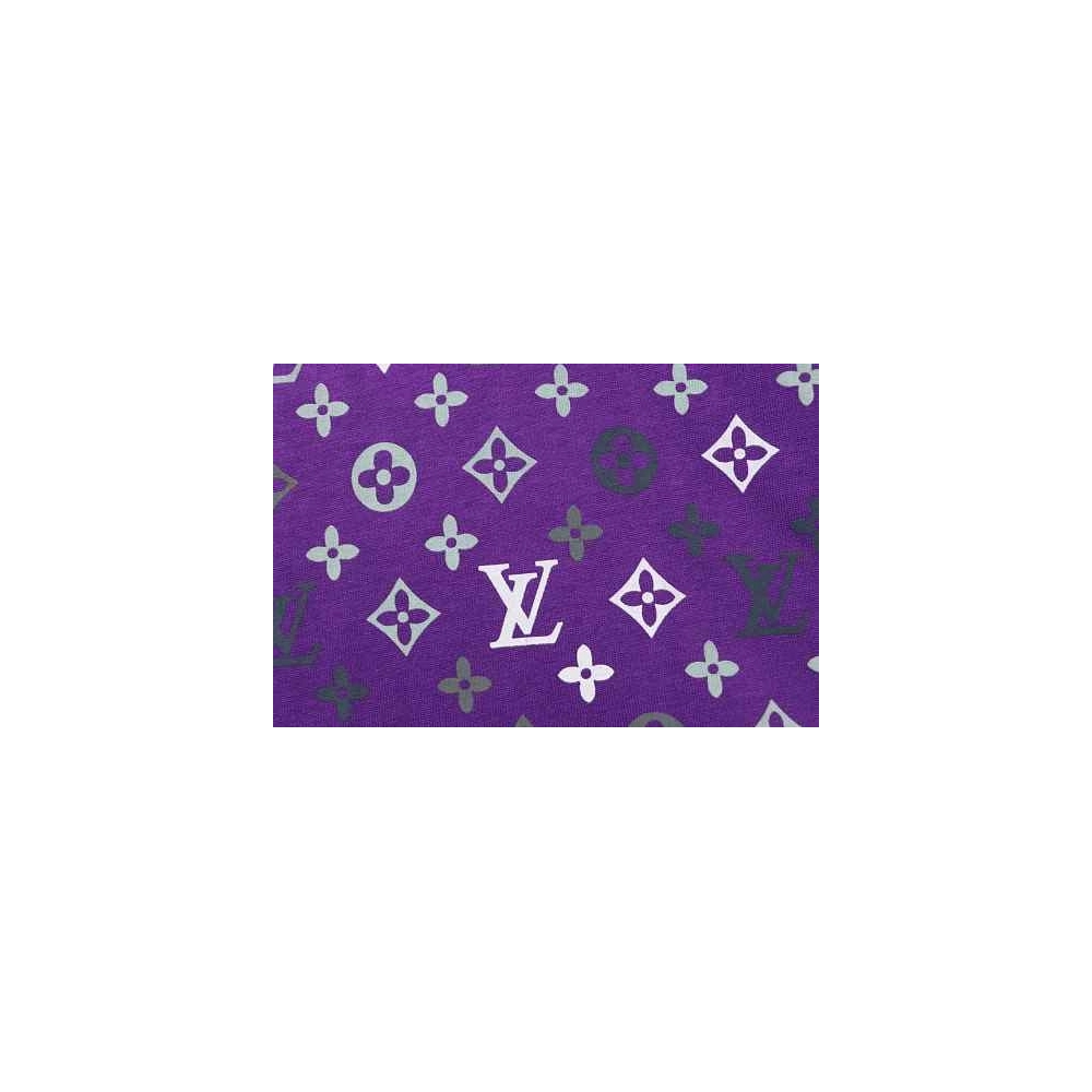 Louis Vuitton Monogram Gradient T-Shirt Purple,Louis Vuitton T-Shirts,T-Shirts,CLOTHES