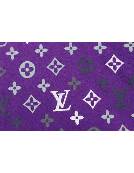 Louis Vuitton Monogram Gradient T-Shirt Purple,Louis Vuitton T-Shirts,T-Shirts,CLOTHES