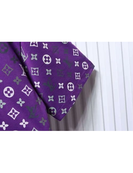 Louis Vuitton Monogram Gradient T-Shirt Purple,Louis Vuitton T-Shirts,T-Shirts,CLOTHES