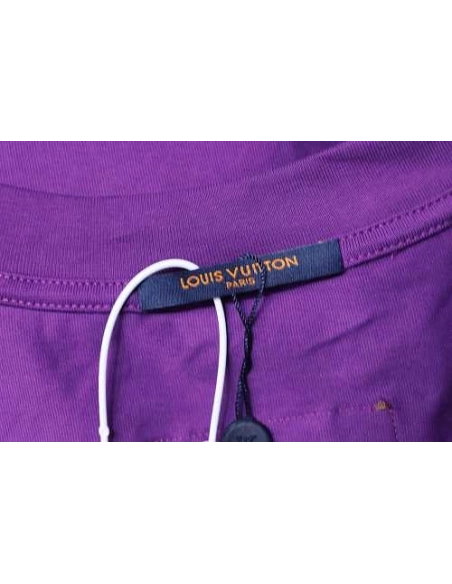 Louis Vuitton Monogram Gradient T-Shirt Purple,Louis Vuitton T-Shirts,T-Shirts,CLOTHES