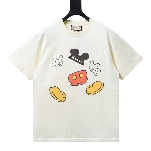 Gucci Cartoon Mickey T-shirt,Gucci T-shirts,T-Shirts,CLOTHES