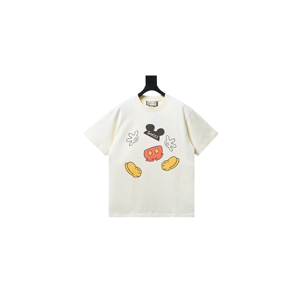 Gucci Cartoon Mickey T-shirt,Gucci T-shirts,T-Shirts,CLOTHES