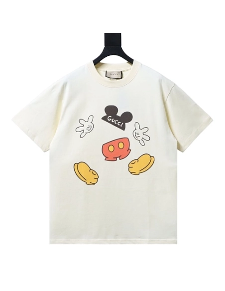 Gucci Cartoon Mickey T-shirt,Gucci T-shirts,T-Shirts,CLOTHES