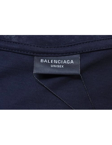 Balenciaga City Nightscape Print Short Sleeve Vest Black,Balenciaga T-Shirts,T-Shirts,CLOTHES