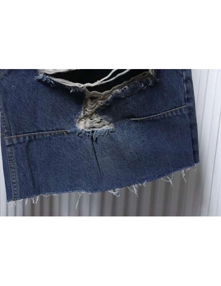 Balenciaga High Summer Distressed Denim Shorts,Balenciaga Shorts,Shorts,CLOTHES