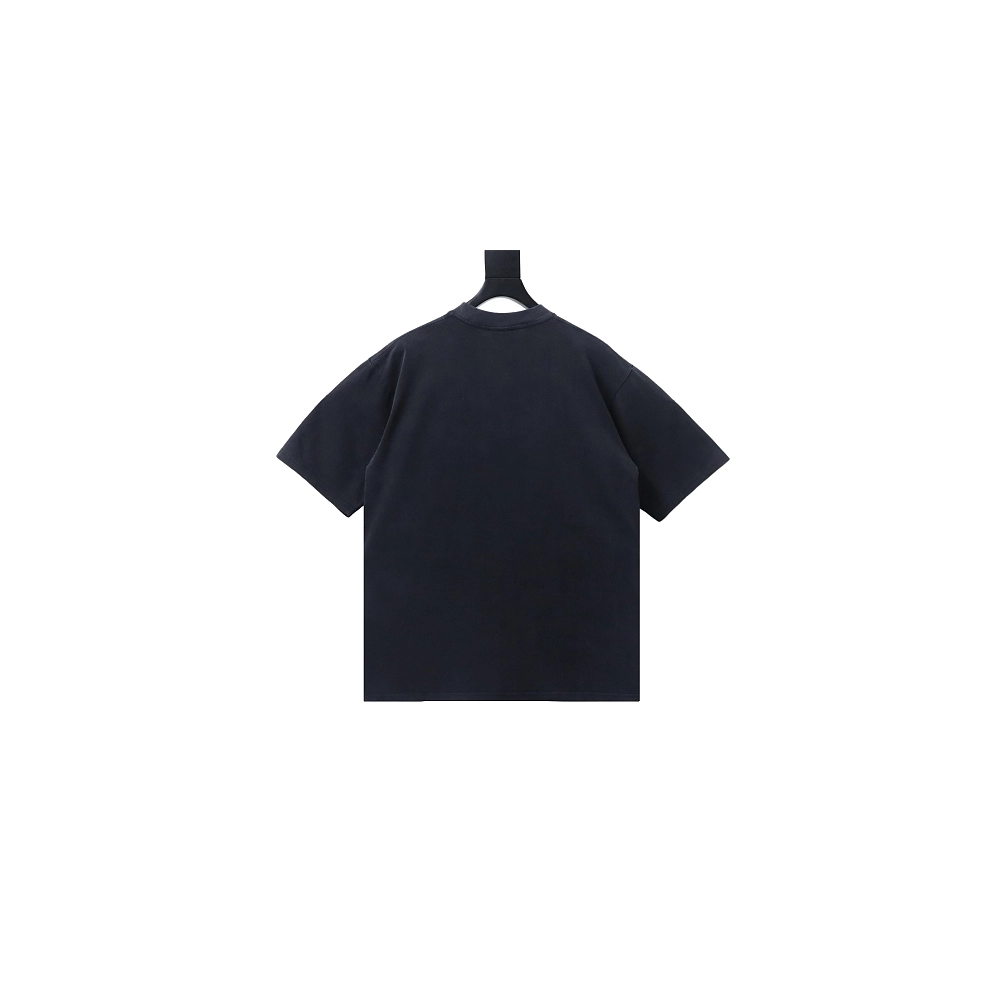 Balenciaga Los Angeles Nightscape Distressed T-Shirt,Balenciaga T-Shirts,T-Shirts,CLOTHES
