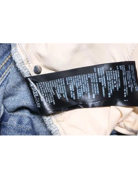 Balenciaga Reversible Distressed Denim Shorts,Balenciaga Shorts,Shorts,CLOTHES