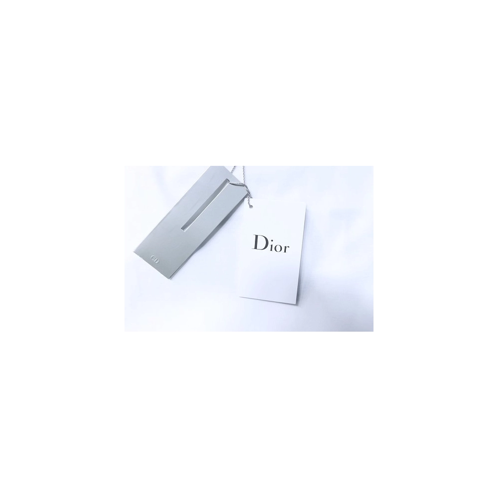 Dior CD Letter Applique T-Shirt White,Dior T-Shirts,T-Shirts,CLOTHES