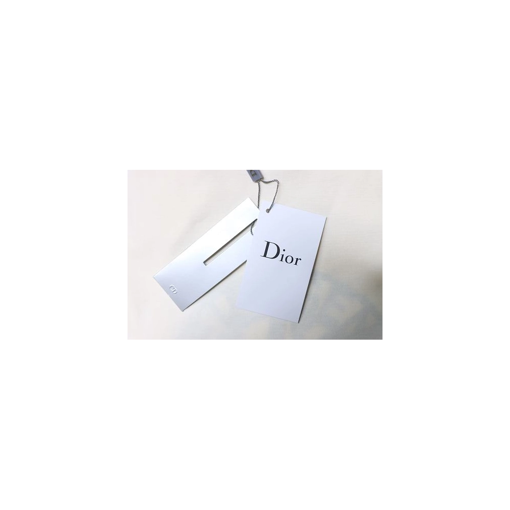 Dior Compass Print T-Shirt Apricot,Dior T-Shirts,T-Shirts,CLOTHES