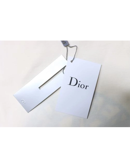 Dior Compass Print T-Shirt Apricot,Dior T-Shirts,T-Shirts,CLOTHES