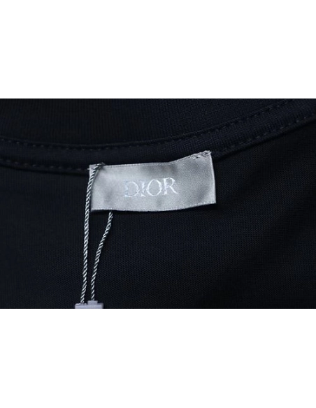 Dior Compass Print T-Shirt Black,Dior T-Shirts,T-Shirts,CLOTHES