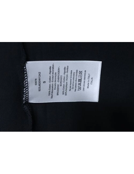 Dior Compass Print T-Shirt Black,Dior T-Shirts,T-Shirts,CLOTHES