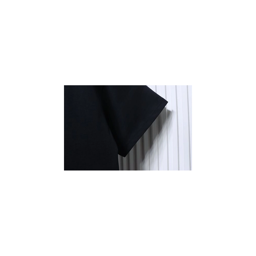 Dior Monogram Applique T-Shirt Black,Dior T-Shirts,T-Shirts,CLOTHES